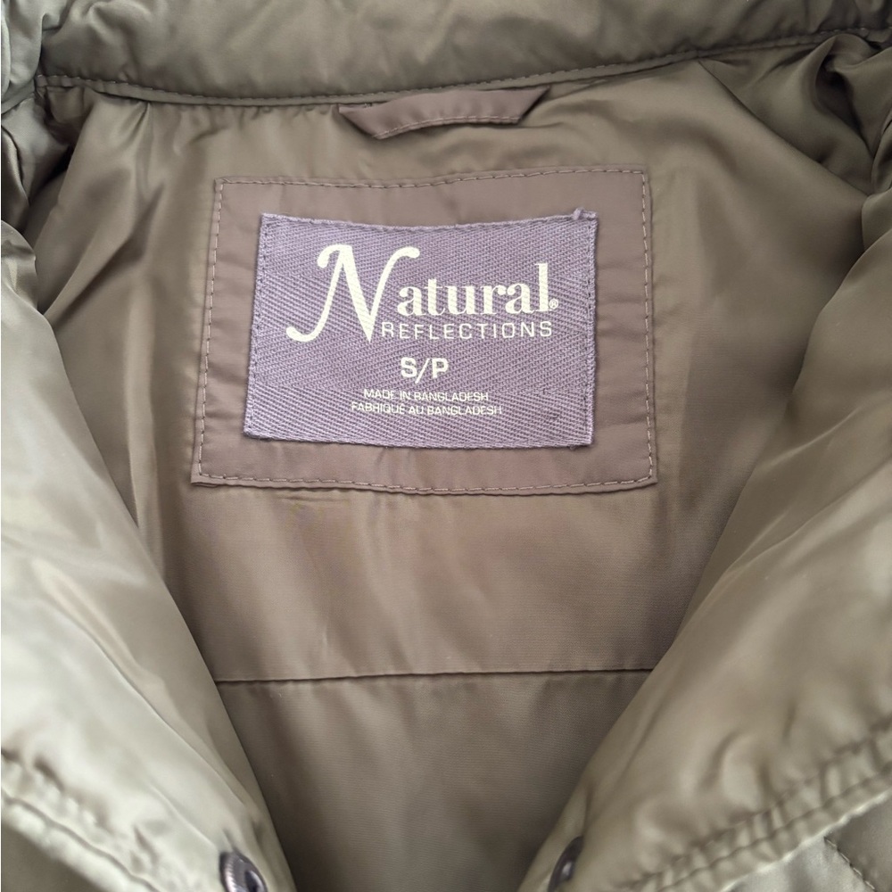 Natural Reflections Green lightweight Quilted Jacket - Picture 3 of 3